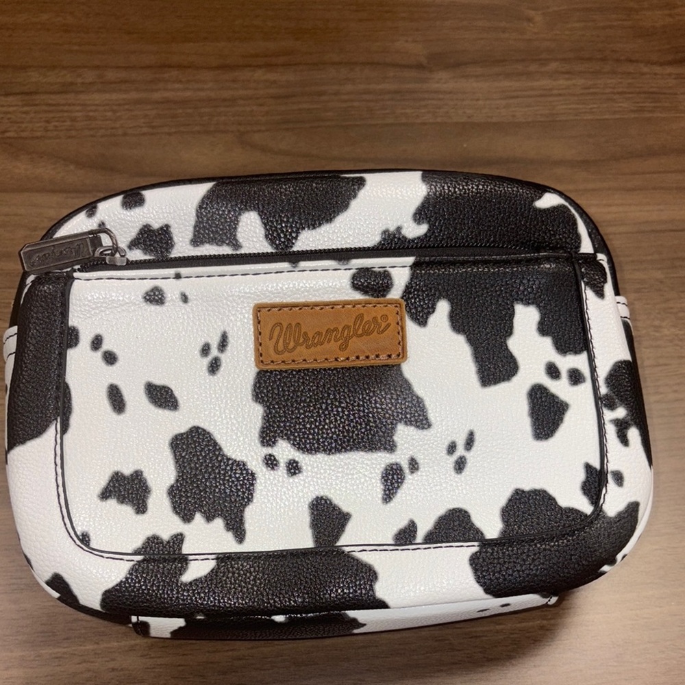 Wrangler Cow Print Belt Bag